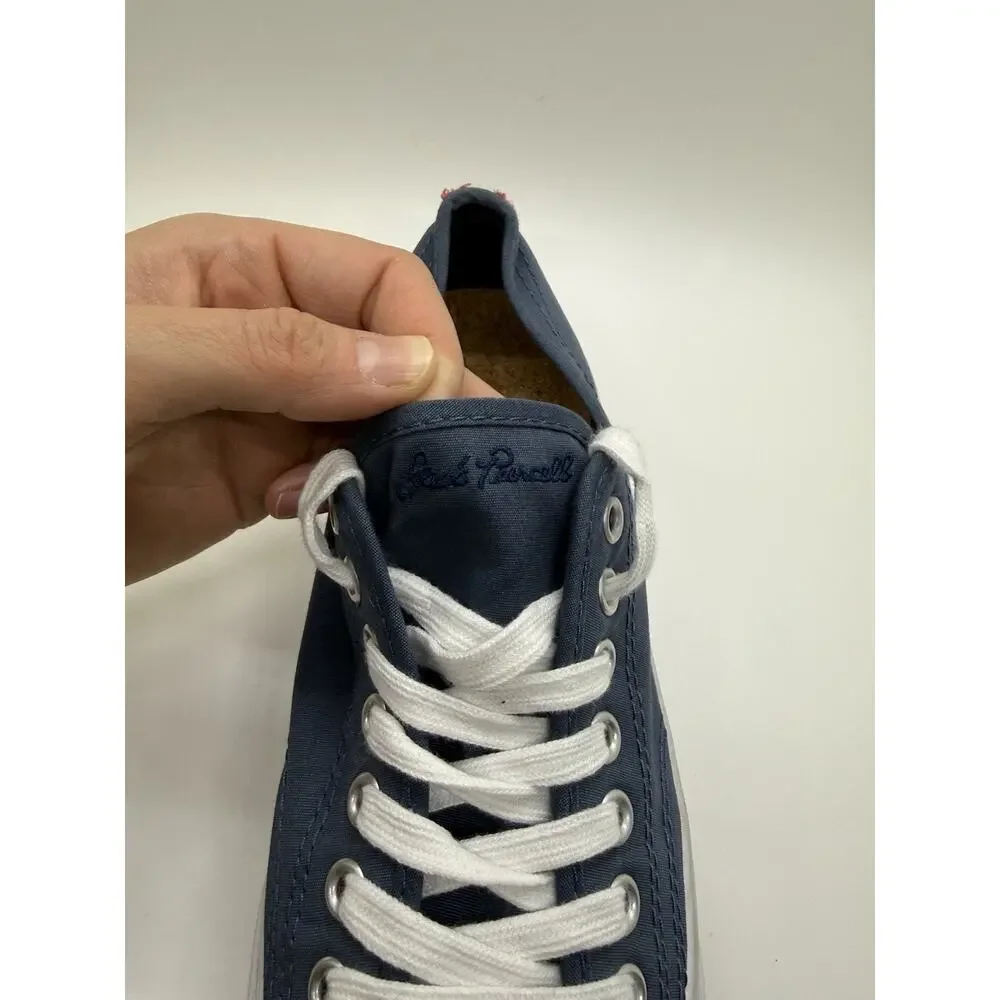 Converse Jack Purcell Shoes-Unisex/Blue/Cork Insoles/Low Top/Men 7.5/Women 9 - Picture 5 of 16
